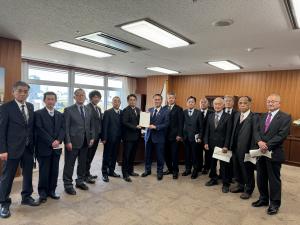 伊藤復興大臣へ要望書を提出
