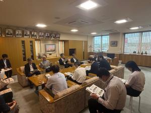20250919弘前大学学長等表敬訪問①