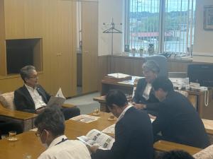 20250919弘前大学学長等表敬訪問②