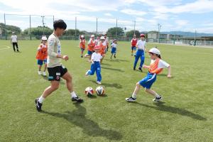 いわきＦＣのサッカー教室