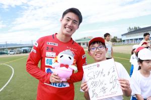 いわきＦＣのサッカー教室