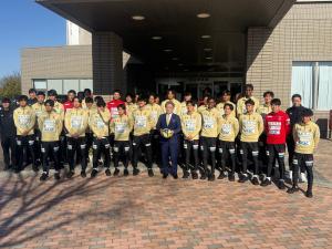 いわきFC表敬訪問②