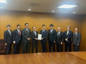 双葉地方町村会メンバーとの要望活動②