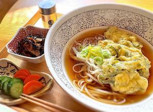 しらすと米粉のさっくりふわふわ天ぷらうどん