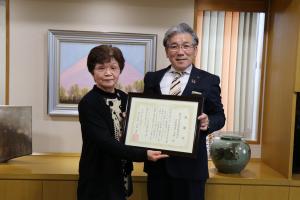 20260305広報コンクール映像部門特選受賞 相馬双葉漁協女性部部請戸支部代表