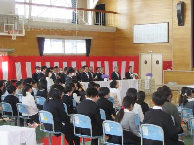 20260324なみえ創成小学校卒業式