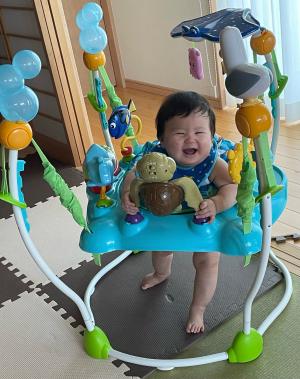 我が家の海開き~!