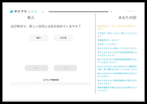 ゆびナビぷらす イメージ図
