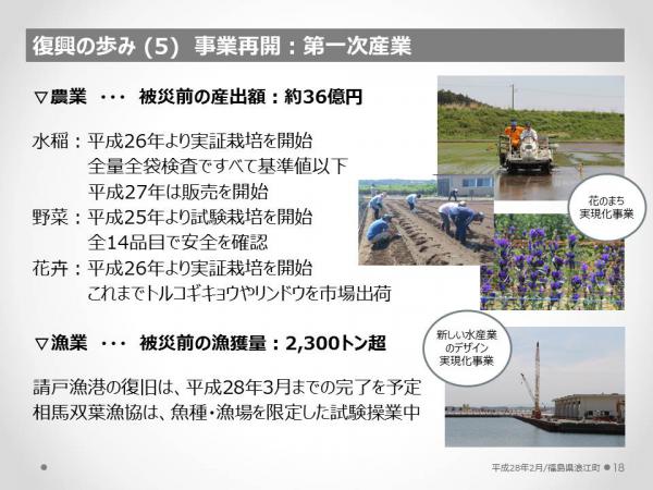浪江町　震災・原発事故の記録と5年間の歩み　18ページ