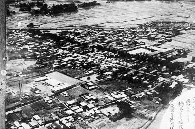 昭和7年の浪江町航空写真