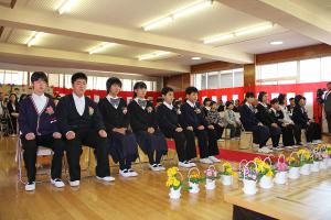 浪江小学校卒業式