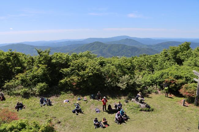 日山の山開き 眺望