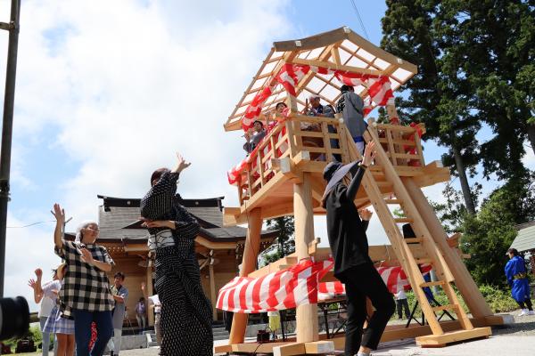 例大祭の様子