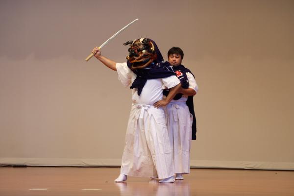 大堀芸能保存会の神楽