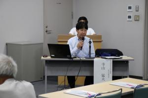 講師のF-REI寺山課長の写真