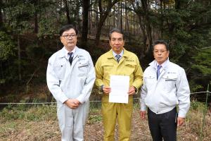 江藤大臣に要望書を提出