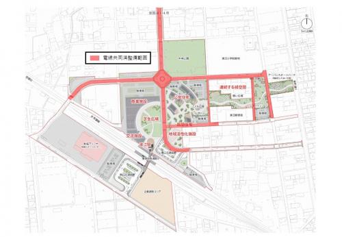 電線共同溝エリア