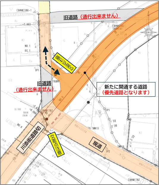 交差点詳細図